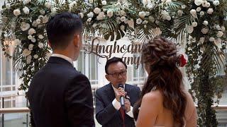 Lunch Solemnisation at Fullerton Hotel 2020 | Ling Hoang & Wan Yi