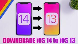 Downgrade iOS 14 to iOS 13 - Without Losing Any Data !