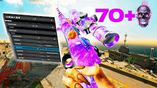  Road to the BEST SNIPER in Warzone! 70+ KILLS with KAR 98 & Superi + My Controller Settings! 