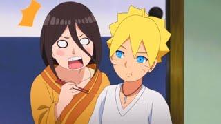 Boruto le dice a Hanabi que la Comida de su Mamá es mejor que el de Ella | Español Latino