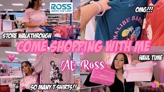 COME SHOPPING WITH ME AT ROSS  | store walkthrough (clothing, shoes, beauty, + haul at the end!!)