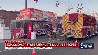 Several injured from small explosion in food trailer at state fair