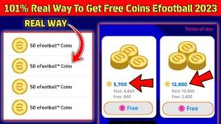 Easiest Trick  To Get Free Coins In efootball 2023 mobile New Update   Real Way 