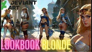 AI GIRLS LOOKBOOK | Blonde Beauty | DeviantArt