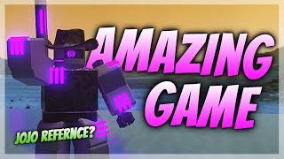 JOJO Reference? | This Roblox Game is AMAZING but so Stressful...