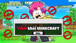 HIHA BỊ BANNED KHỎI LÀNG HIHA AUT TRONG MINECRAFT*HIHA BỊ CẤM KHỎI MINECRAFT 