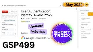 [2024] User Authentication Identity-Aware Proxy | #GSP499 | #qwiklabs #ShortTrick @techcps