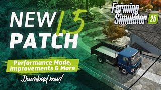 FS25 PATCH 1.5 IS OUT! (Bug Fixes, Changes, & Additions) | Farming Simulator 25