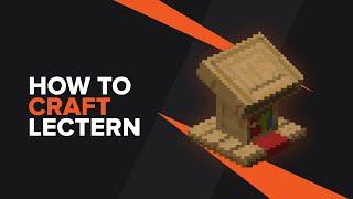 How to make a Lectern in Minecraft