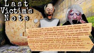 Granny Sewer Escape And The Rules Of The Last Victim's Note