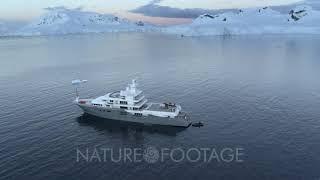 Superyacht 'Planet 9' in Antarctica