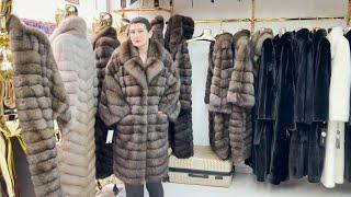 ШУБЫ Gevorg Furs СОБОЛЬ НОРКА КУНИЦА НОВАЯ КОЛЛЕКЦИЯ ТК Садовод. Москва