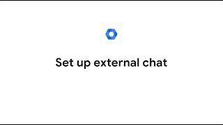 Set up external chat