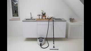 THE ECOLUX NEO STEAM CLEANER - FILL AND REFILL WITH WATER