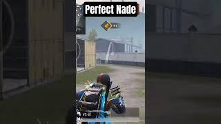 Perfect Nade #bgmi #viral #youtubeshorts #shorts