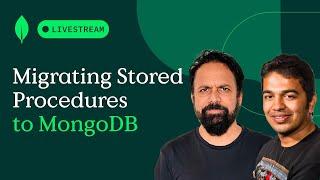 Migrating Stored Procedures to MongoDB