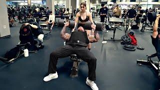 UNEXPECTED Moment..Girl Helps Me Out At The Gym