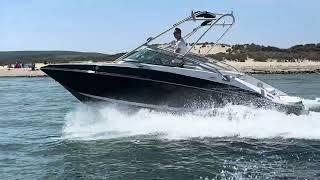 Regal Wakeboard Boat coming out of Poole Harbour UK