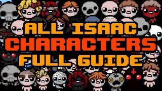 COMPLETE Guide For *ALL CHARACTERS* In ISAAC