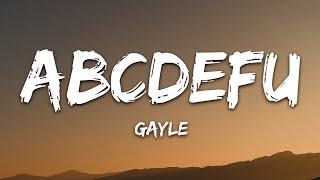 GAYLE - abcdefu (Lyrics)