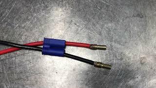 EC5 battery connector soldering Action !  ‍