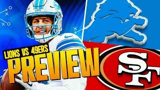 Jared Goff and Lions Look to Keep Rolling | 49ers vs. Lions Week 17 NFL Preview | PFF