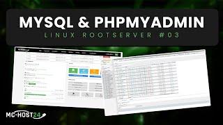 MC-HOST24: MySQL & PhpMyAdmin mit NGINX auf Linux Rootserver einrichten