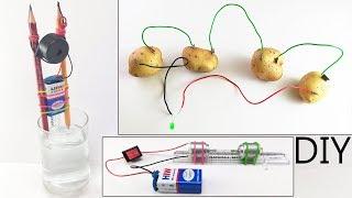 4 School Projects DIY Tutorial - Amazing Science experiments