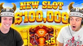 $100,000 SESSION ON THIS NEW SLOT | BISON CHARGE