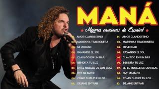 MANÁ MIX GRANDES EXITOS INOLVIDABLES - 40 ÉXITOS SÚPER ROMÁNTICOS LOS MÁS ESCUCHADOS