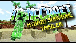 Minecraft Hybrid Survival Mod - Trailer