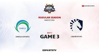 Omega Esports vs Team Liquid PH GAME 3 MPL PH S15 | TLPH VS OMG ESPORTSTV