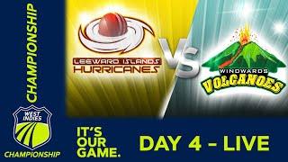  LIVE Leeward Islands v Windward Islands - Day 4 | West Indies Championship 2024 | Sat 20th April