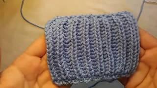 How to Knit the One Row Brioche Scarf