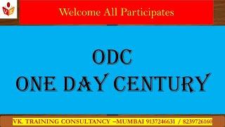 ODC- ONE DAY CENTURY || MDRT || LIC Plan Combination || Concepts || VK.TRAINING CONSULTANCY