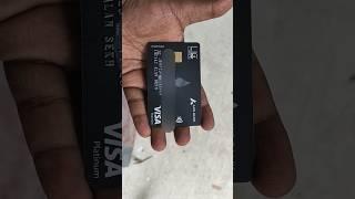 Axis Bank LIC Platinum Credit Card Unboxing | Lifetime free | No documents #axiscreditcard