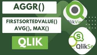 Learn How to use Aggr() Function in #qliksense  Using Simple Example #qlikview #aggregation #groupby