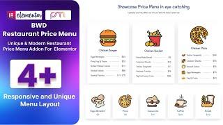 Mastering the Restaurant Price Menu Addon for Elementor - Step-by-Step Tutorial