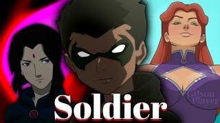 Damian • Rachel • Koriand'r • Teen Titans SOLDIER - NEFFEX  MV╮