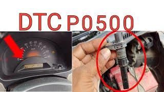 Maruti Suzuki Wagon r Vehicle speed sensor replace #P0500