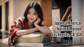 Summer Looks at the Japanese American National Museum! 4K AI Art Lookbook Model 218