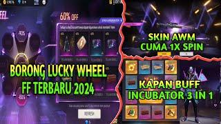 KAPAN BUFF INCUBATOR 3IN1, BORONG LUCKY WHELL, SPIN AWM CUMA 9 DIAMOND