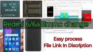 Redmi 6/6a emmc change || Redmi 6/6a emmc change file || Redmi 6/6a Dead solution