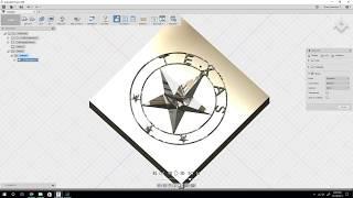 Fusion 360 -  Importing SVG and Engraving