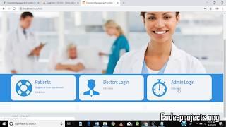 Hospital Management System using PHP and MySQL Free Download with Source Code