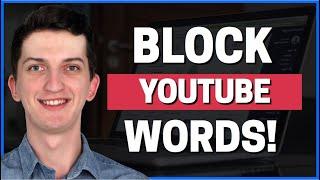 How To Block Words In Youtube