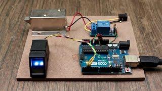 How to make a DOOR LOCK with FINGERPRINT SENSOR Tutorial with Arduino UNO RENEWED