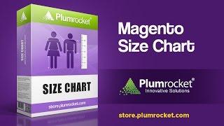 Magento Size Chart Extension Overview