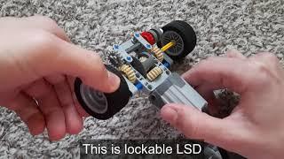 Lego Technic differentials