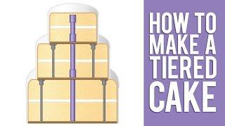 Learn How to Make a Tiered Cake